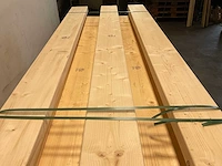 Vuren balk geschaafd 270x22x7 cm (30x) - afbeelding 4 van  7