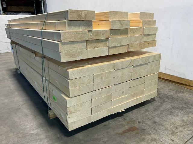 Vuren balk geschaafd 270x22x7 cm (30x) - afbeelding 5 van  7