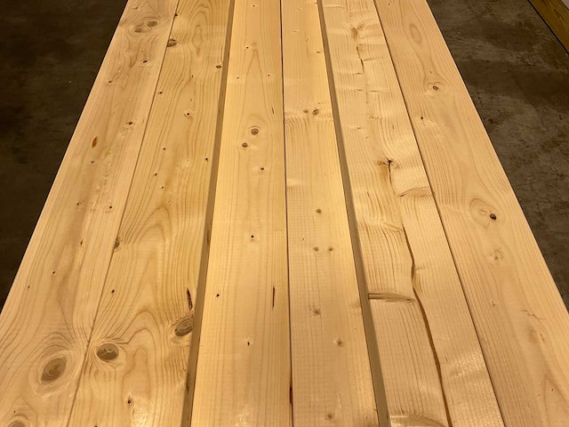 Vuren balk geschaafd 300x14,5x7 cm (35x) - afbeelding 3 van  7