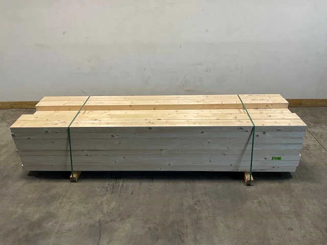 Vuren balk geschaafd 300x14,5x7 cm (45x) - afbeelding 2 van  7