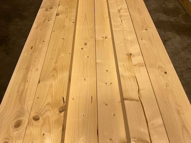 Vuren balk geschaafd 300x14,5x7 cm (45x) - afbeelding 3 van  7