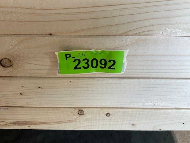 Vuren balk geschaafd 300x14,5x7 cm (45x) - afbeelding 7 van  7