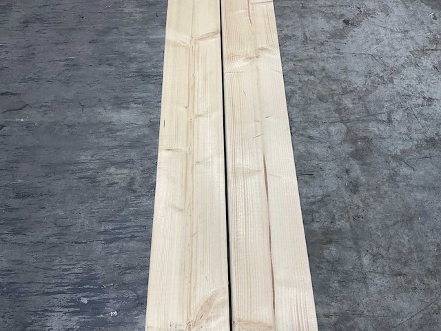 Vuren balk geschaafd 300x15x7,5 cm (2x) - afbeelding 3 van  7