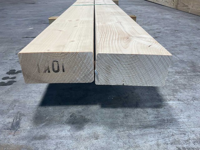 Vuren balk geschaafd 300x15x7,5 cm (2x) - afbeelding 7 van  7