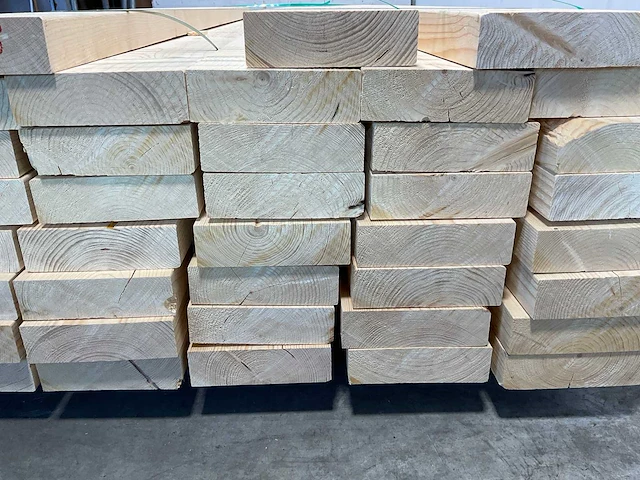 Vuren balk geschaafd 300x19,5x5,8 cm (37x) - afbeelding 6 van  7