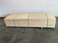 Vuren balk geschaafd 300x9,5x4,5 cm (132x) - afbeelding 1 van  5