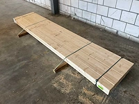 Vuren balk geschaafd 360x12.5x6.3 cm (12x) - afbeelding 1 van  6