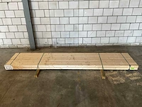Vuren balk geschaafd 360x12.5x6.3 cm (12x) - afbeelding 2 van  6