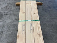 Vuren balk geschaafd 360x14,5x7 cm (3x) - afbeelding 4 van  7