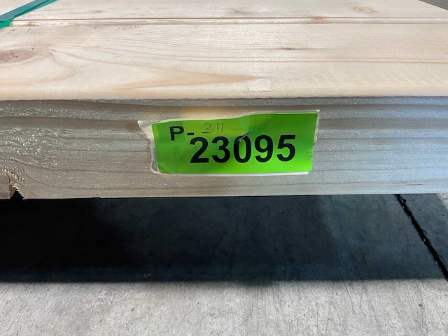 Vuren balk geschaafd 360x14,5x7 cm (3x) - afbeelding 7 van  7