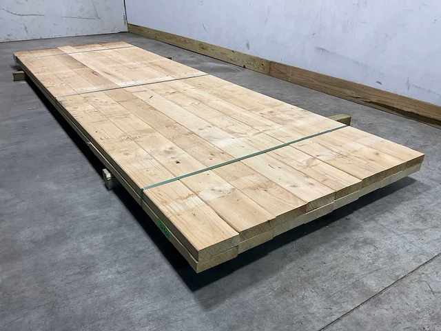 Vuren balk geschaafd 360x14x4 cm (16x) - afbeelding 4 van  6