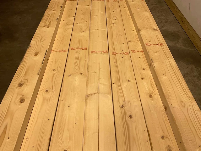 Vuren balk geschaafd 360x16x6,3 cm (49x) - afbeelding 3 van  7