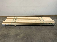 Vuren balk geschaafd 360x17,5x7,5 cm (13x) - afbeelding 2 van  7
