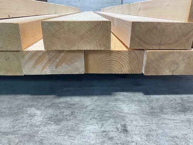 Vuren balk geschaafd 360x17,5x7,5 cm (13x) - afbeelding 6 van  7