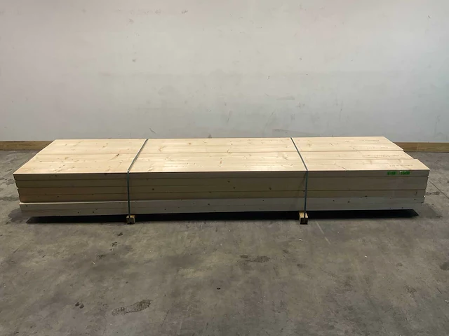 Vuren balk geschaafd 375x25x7,5 cm (20x) - afbeelding 2 van  7