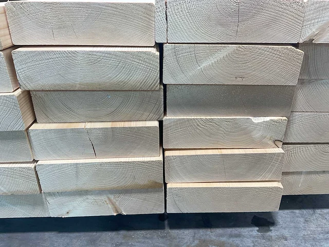 Vuren balk geschaafd 375x25x7,5 cm (20x) - afbeelding 6 van  7