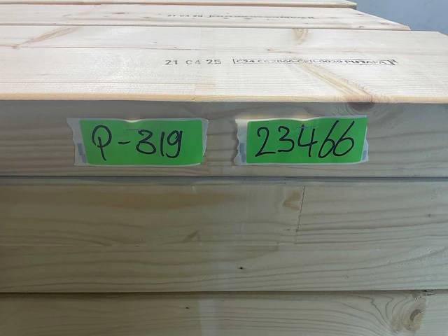 Vuren balk geschaafd 375x25x7,5 cm (20x) - afbeelding 7 van  7