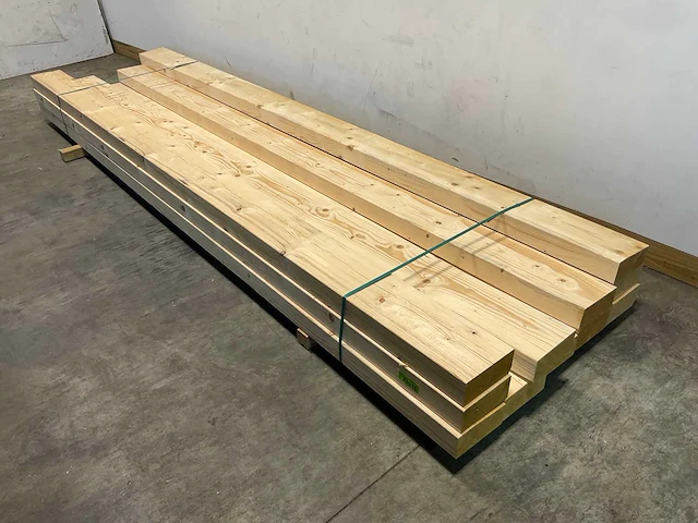 Vuren balk geschaafd 420x22x10 cm (11x) - afbeelding 1 van  7