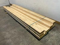 Vuren balk geschaafd 420x22x10 cm (11x) - afbeelding 1 van  7