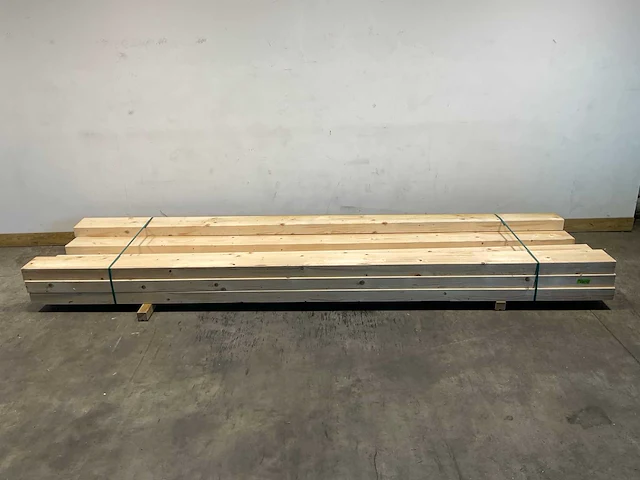 Vuren balk geschaafd 420x22x10 cm (11x) - afbeelding 2 van  7