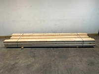 Vuren balk geschaafd 420x22x10 cm (11x) - afbeelding 2 van  7