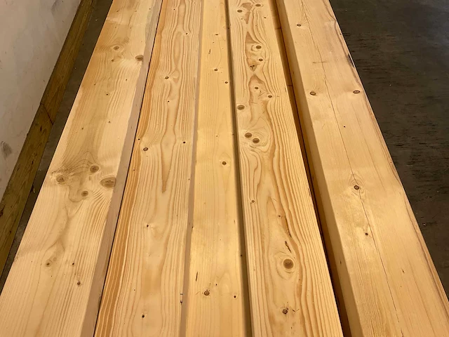 Vuren balk geschaafd 420x22x10 cm (11x) - afbeelding 4 van  7
