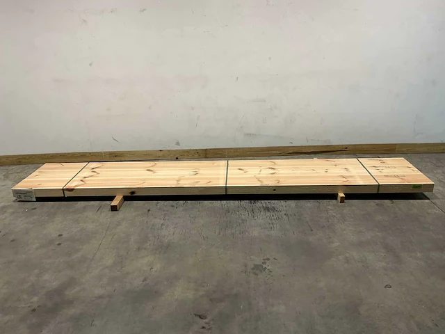 Vuren balk geschaafd 420x24,5x9,5 cm (3x) - afbeelding 2 van  6