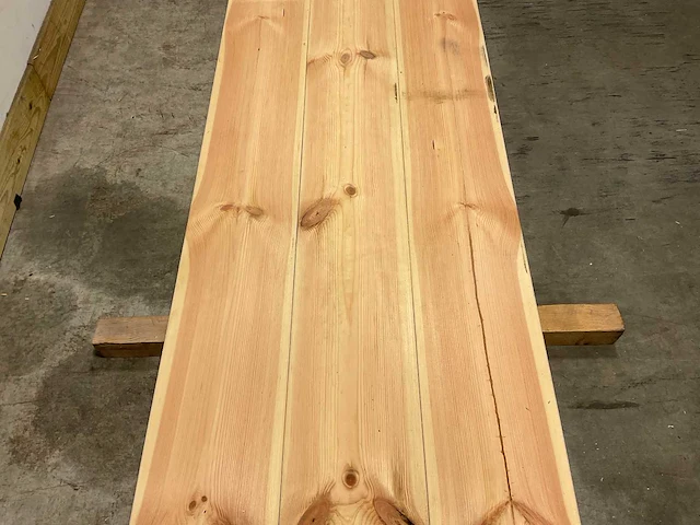 Vuren balk geschaafd 420x24,5x9,5 cm (3x) - afbeelding 3 van  6