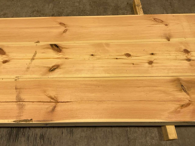 Vuren balk geschaafd 420x24,5x9,5 cm (3x) - afbeelding 4 van  6