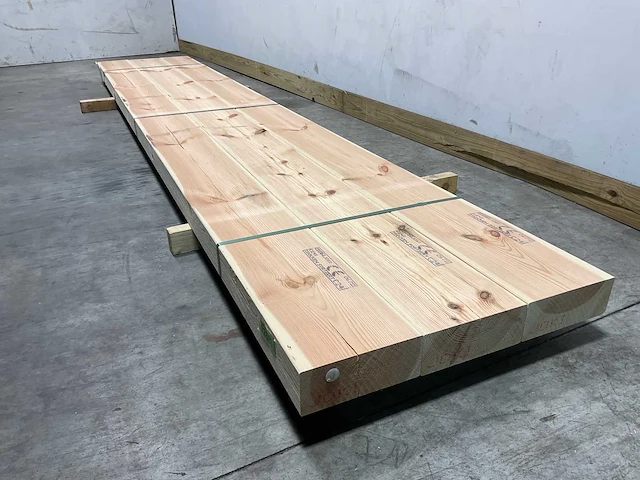 Vuren balk geschaafd 420x24,5x9,5 cm (3x) - afbeelding 5 van  6