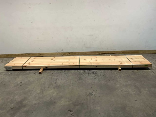 Vuren balk geschaafd 420x24,5x9,5 cm (3x) - afbeelding 2 van  6