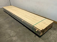 Vuren balk geschaafd 450x12x4,5 cm (55x) - afbeelding 1 van  7