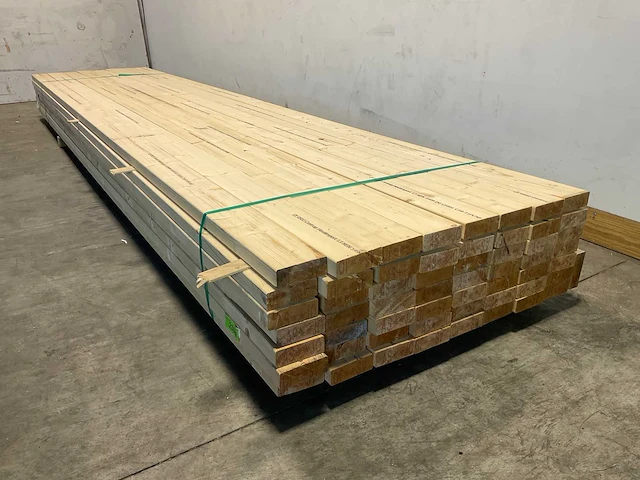 Vuren balk geschaafd 450x12x4,5 cm (55x) - afbeelding 5 van  7