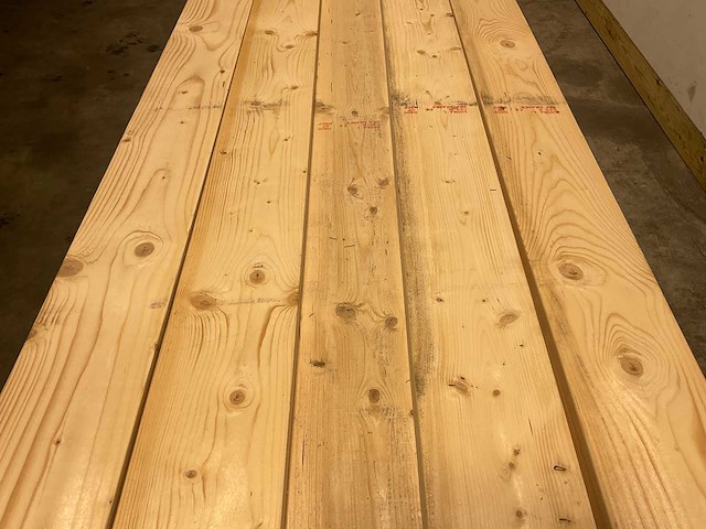 Vuren balk geschaafd 450x20x5 cm (37x) - afbeelding 3 van  7