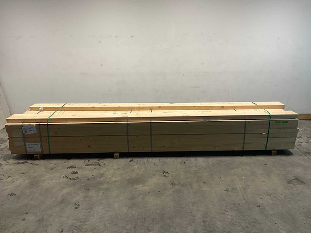 Vuren balk geschaafd 450x25x7,5 cm (20x) - afbeelding 2 van  7