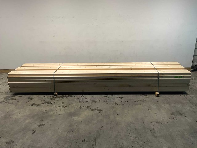 Vuren balk geschaafd 450x25x7,5 cm (20x) - afbeelding 2 van  7