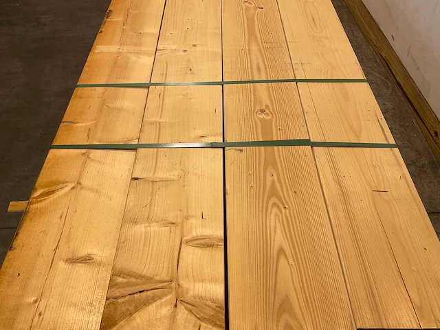 Vuren balk geschaafd 480x24,5x9,5 cm (10x) - afbeelding 3 van  7