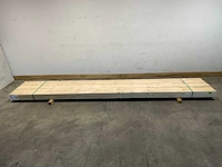 Vuren balk geschaafd 480x29,5x7 cm (6x) - afbeelding 2 van  7