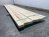 Vuren balk geschaafd 510x12,5x6,3 cm (7x) - afbeelding 5 van  7