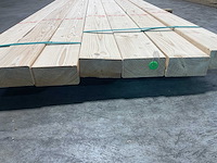 Vuren balk geschaafd 510x12,5x6,3 cm (7x) - afbeelding 6 van  7