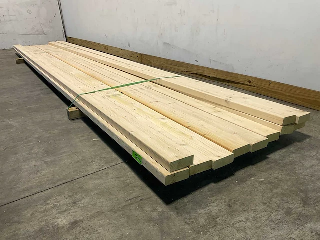 Vuren balk geschaafd 510x12x4,8 cm (10x) - afbeelding 5 van  7