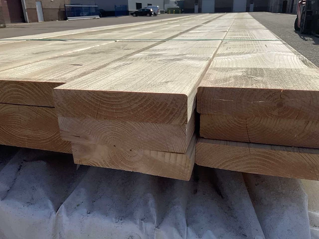 Vuren balk geschaafd 510x17x3.8 cm (84x) - afbeelding 4 van  5