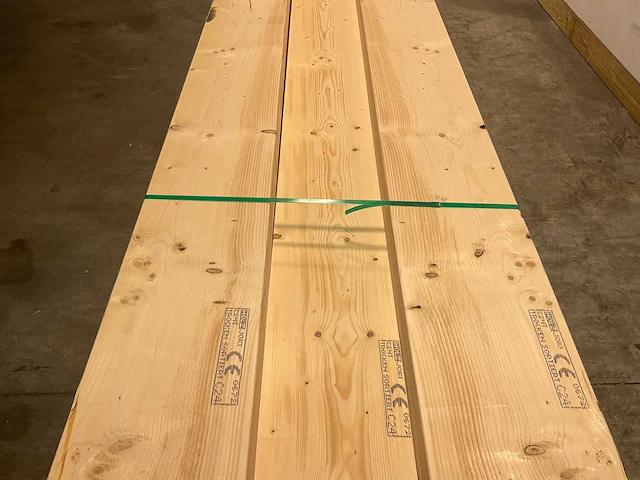 Vuren balk geschaafd 510x30x10 cm (14x) - afbeelding 4 van  7