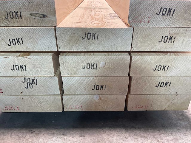 Vuren balk geschaafd 510x30x10 cm (14x) - afbeelding 7 van  7