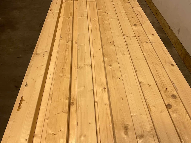 Vuren balk geschaafd 540x10x6,3 cm (50x) - afbeelding 4 van  7