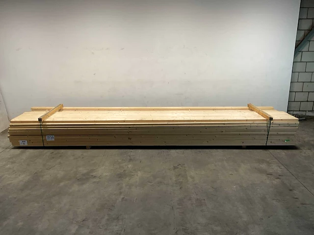 Vuren balk geschaafd 540x12x4,4 cm (50x) - afbeelding 2 van  7