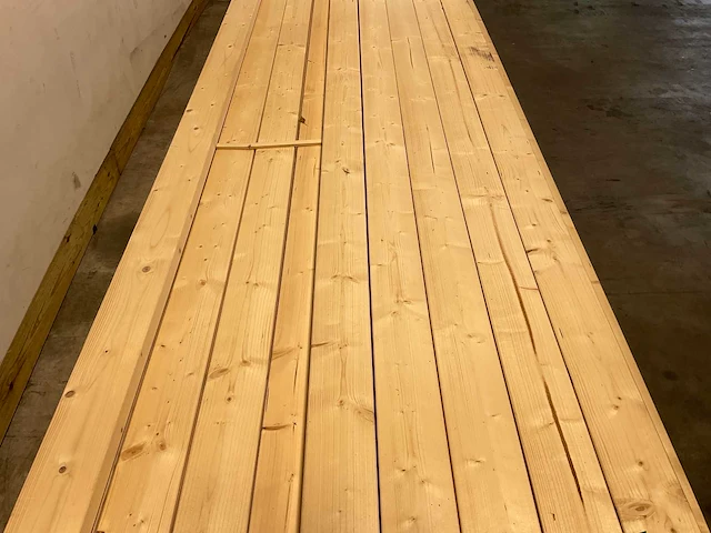 Vuren balk geschaafd 540x12x4,4 cm (50x) - afbeelding 4 van  7