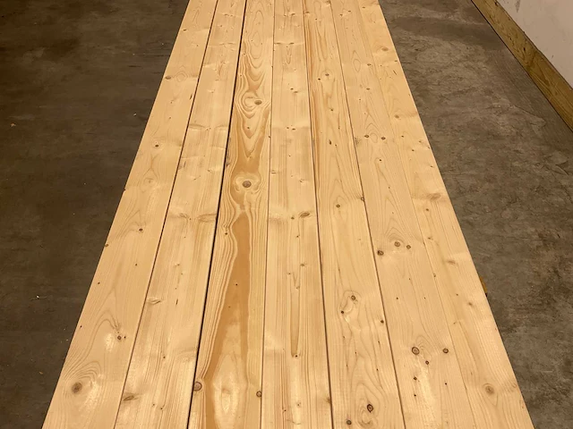 Vuren balk geschaafd 540x15x7,5 cm (20x) - afbeelding 3 van  7
