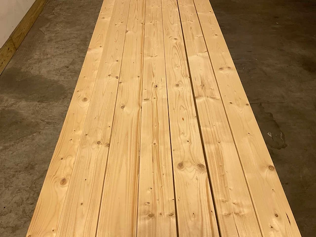 Vuren balk geschaafd 540x15x7,5 cm (20x) - afbeelding 4 van  7