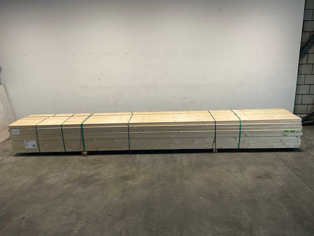 Vuren balk geschaafd 540x20x6,3 cm (18x) - afbeelding 2 van  7